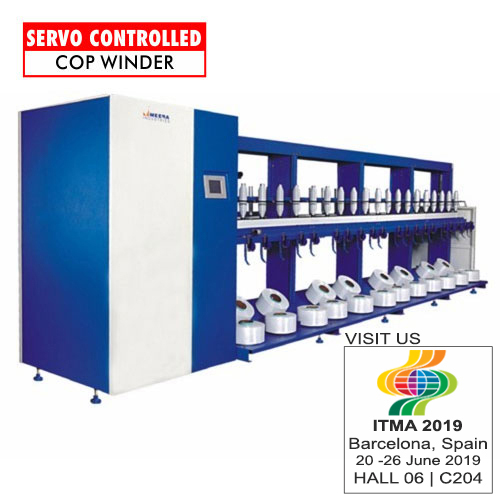 SERVO CONTROLLED COP WINDER 